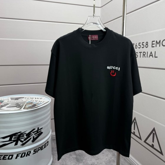 Gucci Early Spring Collection High-Weight Short-Sleeve